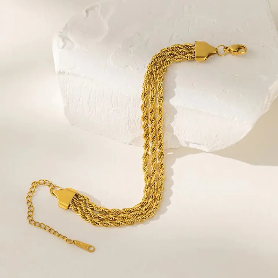 Classic Gold Bracelets - Bangle style | thejewelrylink.store