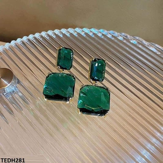 Emerald Green Earrings